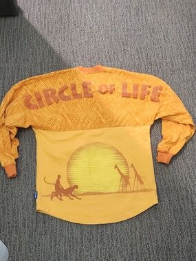 Disneyland The Lion King Circle Of Life Spirit Jersey Unisex Size XS